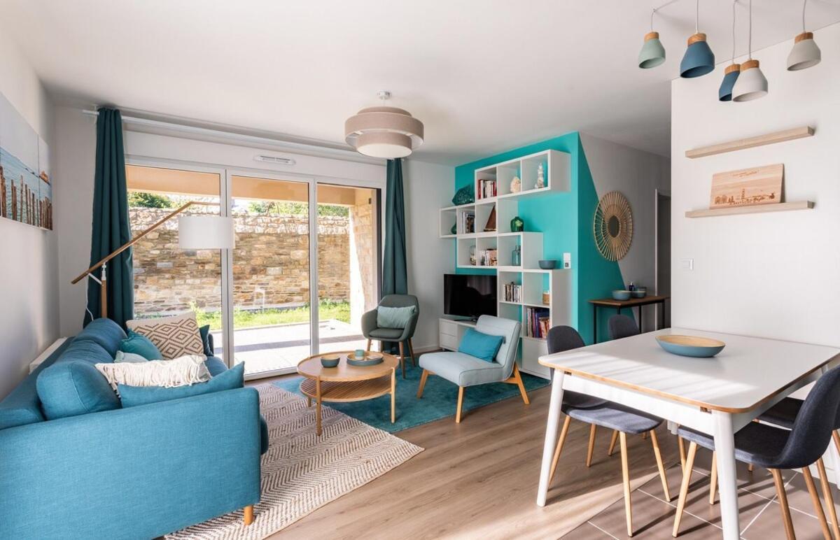 Le Celadon - Joli T3 Moderne - 2 Chambres Avec Cancale Eksteriør billede