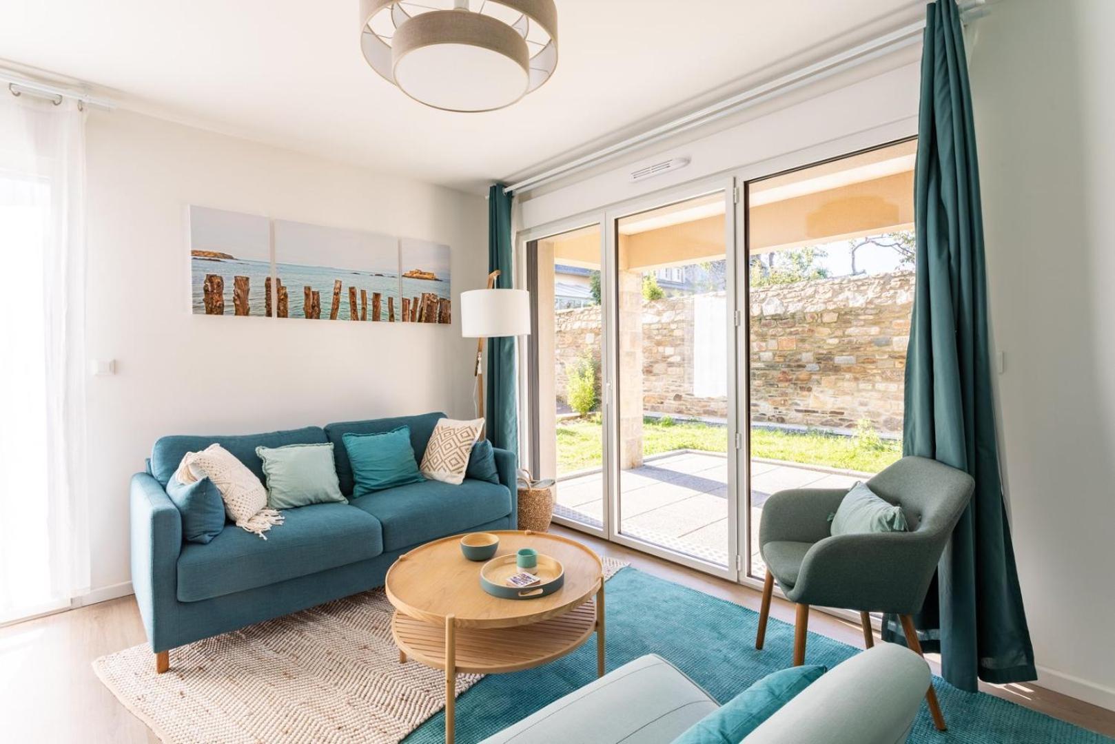 Le Celadon - Joli T3 Moderne - 2 Chambres Avec Cancale Eksteriør billede
