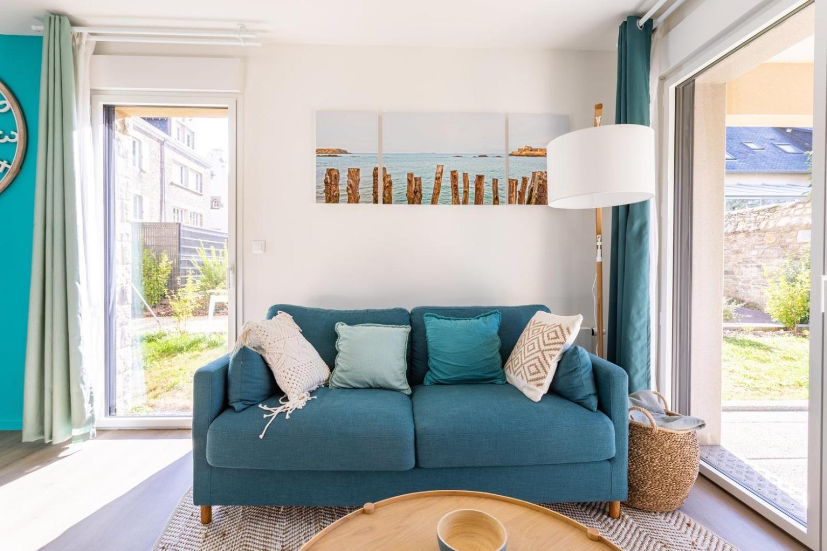 Le Celadon - Joli T3 Moderne - 2 Chambres Avec Cancale Eksteriør billede
